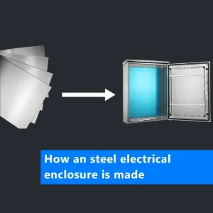 How an steel electrical enclosure is made