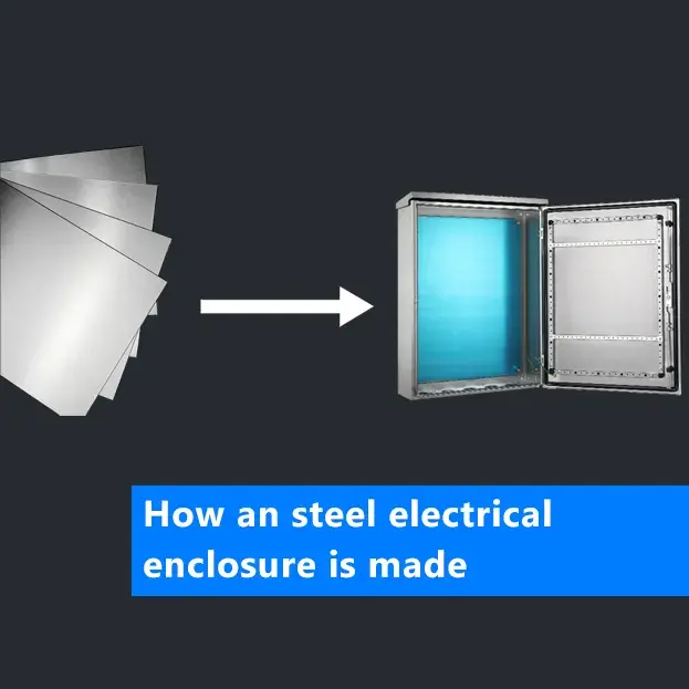 How an steel electrical enclosure is made