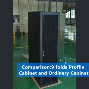 Comparison9 folds Profile Cabinet and Ordinary Cabinet
