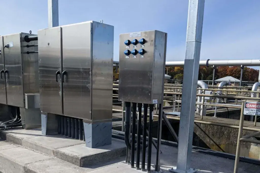 Outdoor Installations-Stainless steel electrical enclosure