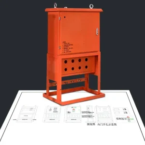 Outdoor Distribution Box to Construction Site