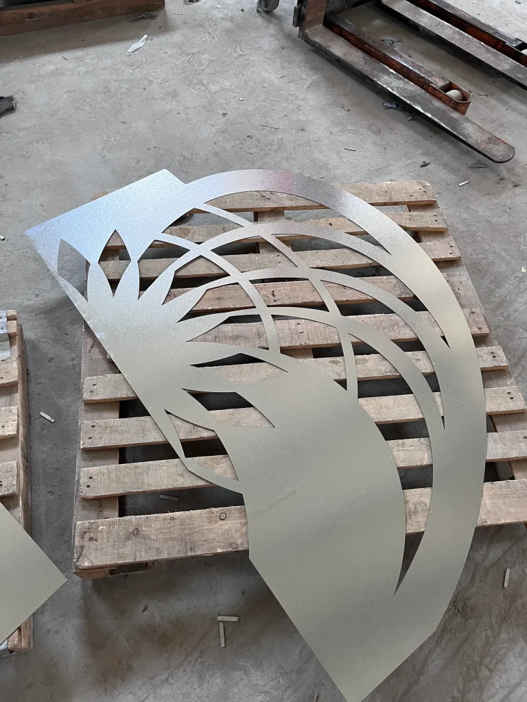 Complex laser cutting patterns on sheet metal for ventilation and custom enclosure design