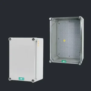 Waterproof Plastic Control Box with Screws