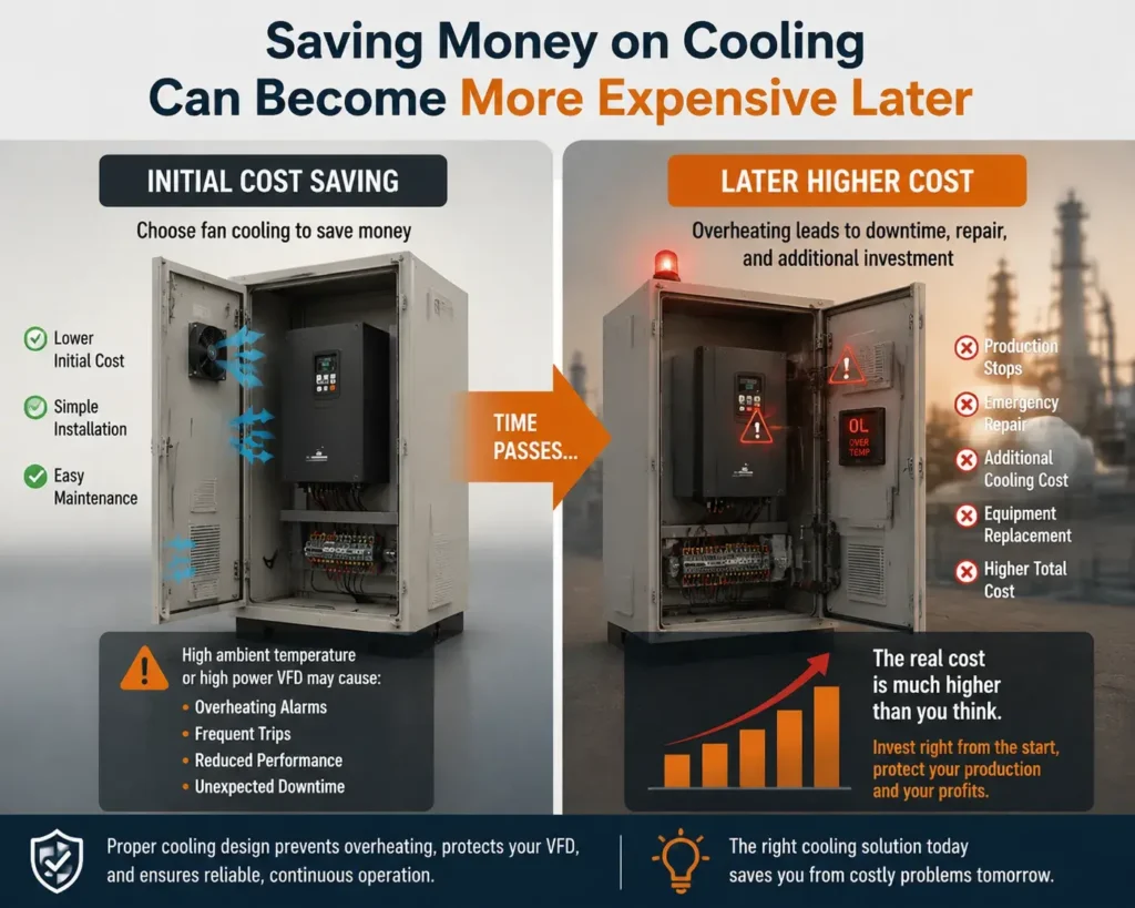 Saving Money on Cooling Can Become More Expensive Later
