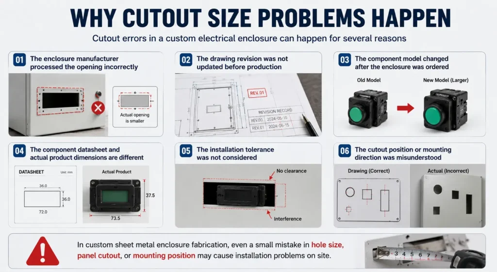 Why Cutout Size Problems Happen